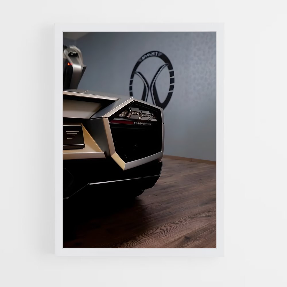 Poster Dream Machine – affiche Lamborghini (vue 3)